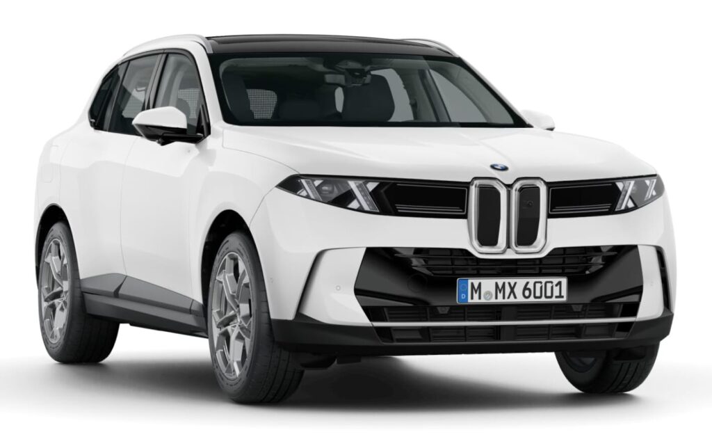 BMW X5 40d xDrive in Alpinweiß uni mit 21" Leichtmetallräder Doppelspeiche 1112 mit Mischbereifung Neuwagen (2026)